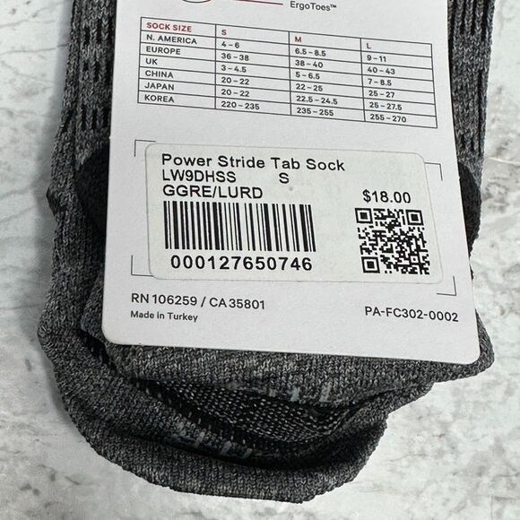 Lululemon Women's Power Stride Tab Socks Small NWT - Picture 4 of 9